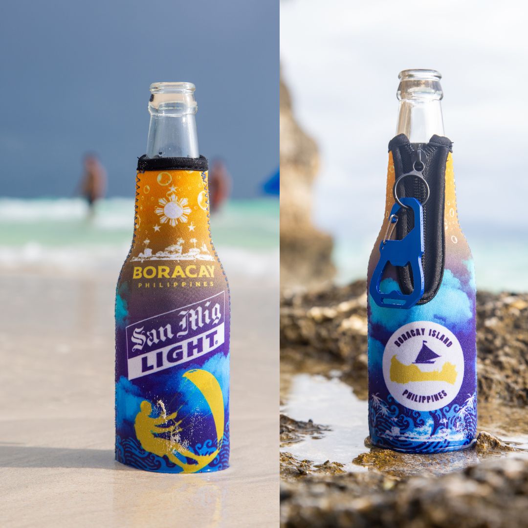 1) Boracay Party Pack - All 3 Signature Koozies with Free Shipping & Color-Matching Bottle Openers